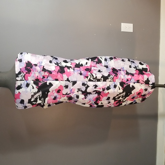 Black Label Evan Picone floral sheath dress with size 10 - 2 piece match jacket - Picture 5 of 17